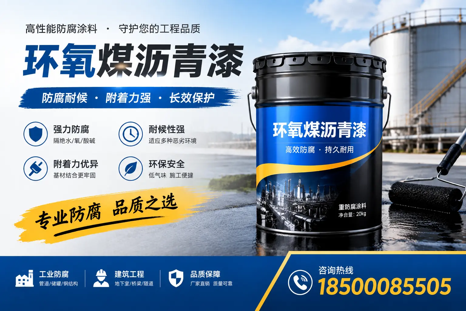 如何选择适合的环氧煤沥青漆？临高市场选型指南
